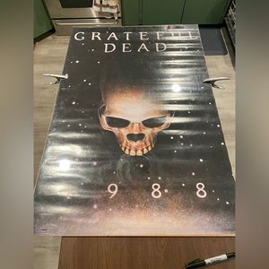 Vintage original 1988 Grateful Dead poster, 24x36